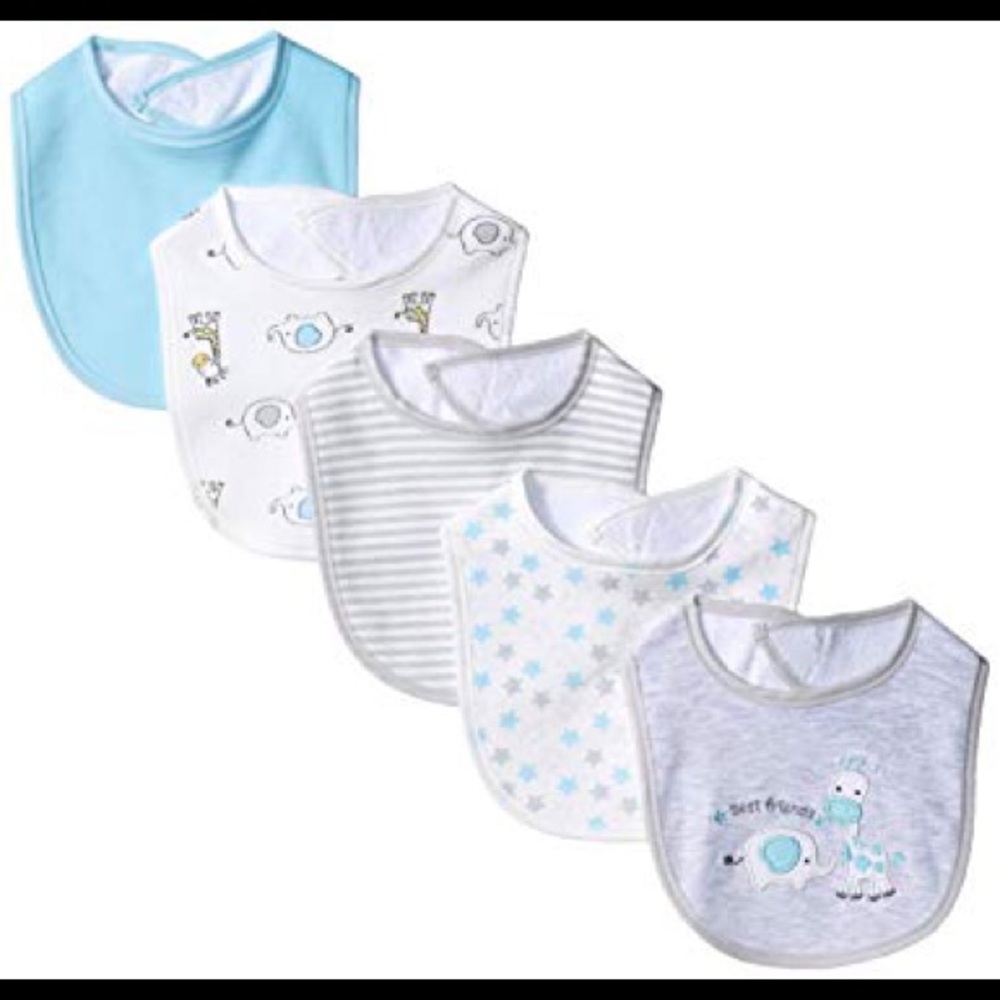 Bon Bebe set of 5 bibs